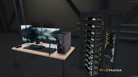 FIVEM Crypto Mining | Realistic Economy Script | Custom UI | Inventory Integration | Optimized | Fivem Ready | High Quality, image 4