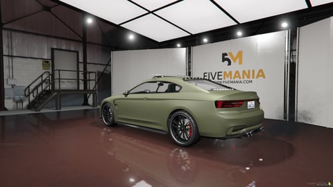 FIVEM Audi RS5 (B9) | Lore Friendly Performance Coupe | Emergency Lighting | Add-On | Optimized | Fivem Ready | High Quality, image 8