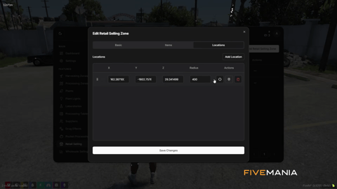 FIVEM Drugs Creator | Advanced Drug Crafting & Distribution Script | Custom Processing Zones | Harvesting & Planting | Wholesale & Retail Selling | Multiple Drug Types | Add-On | Optimized | Fivem Ready | High Quality, image 53
