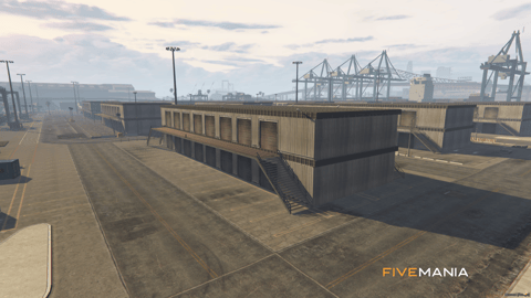 FIVEM Containers Docks | Expansive Dockyard MLO | Multiple Warehouses | Interior & Exterior | Add-On | Optimized | Fivem Ready | High Quality — image 6