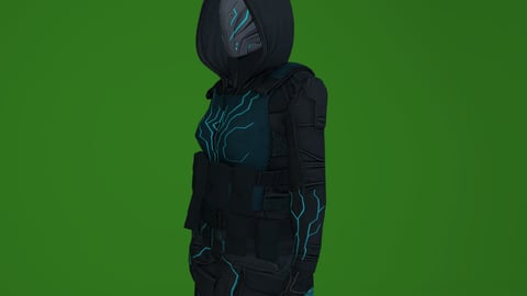 Kira | Female Ped | Multiple Outfits | Optimized & Fivem Ready [Add-On] — image 3