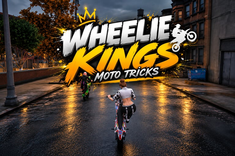 FIVEM Wheelie Kings Moto Tricks, Dynamic Motorcycle Stunt System