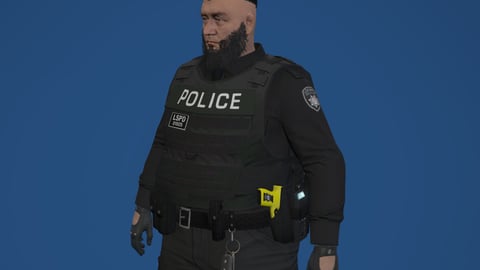 Frankie | Male Ped | Multiple Outfits | Optimized & Fivem Ready [Add-On] — image 4