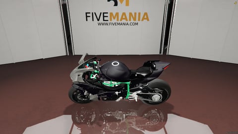 FIVEM Ninjah2 | Realistic Sports Bike [Unbadged] Add-On | Optimized | Fivem Ready | High Quality — image 7