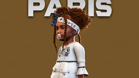 Paris | Female Ped | Optimized & Fivem Ready [Add-On] cover