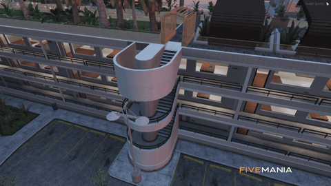 FIVEM Vespucci Apartment | Modern Apartment Complex MLO | Interior & Exterior | Add-On | Optimized | Fivem Ready | High Quality — image 12