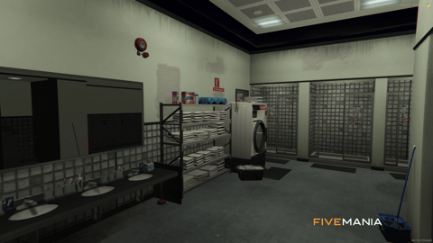 FIVEM Mission Row Pd | Detailed Police Station MLO | Interior & Exterior | Custom Props | Lore Friendly | Add-On | Optimized | Fivem Ready | High Quality — image 34