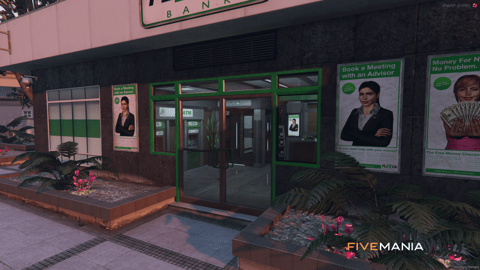 FIVEM Fleeca V3 | Enhanced Bank MLO | Interior & Exterior | Vault Area | Office Space | Add-On | Optimized | Fivem Ready | High Quality — image 16