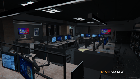 FIVEM Mission Row Police Department V2 | Enhanced Police Station MLO | Interior & Exterior | Modern Design | Detailed Offices | Garage | Add-On | Optimized | Fivem Ready | High Quality — image 23