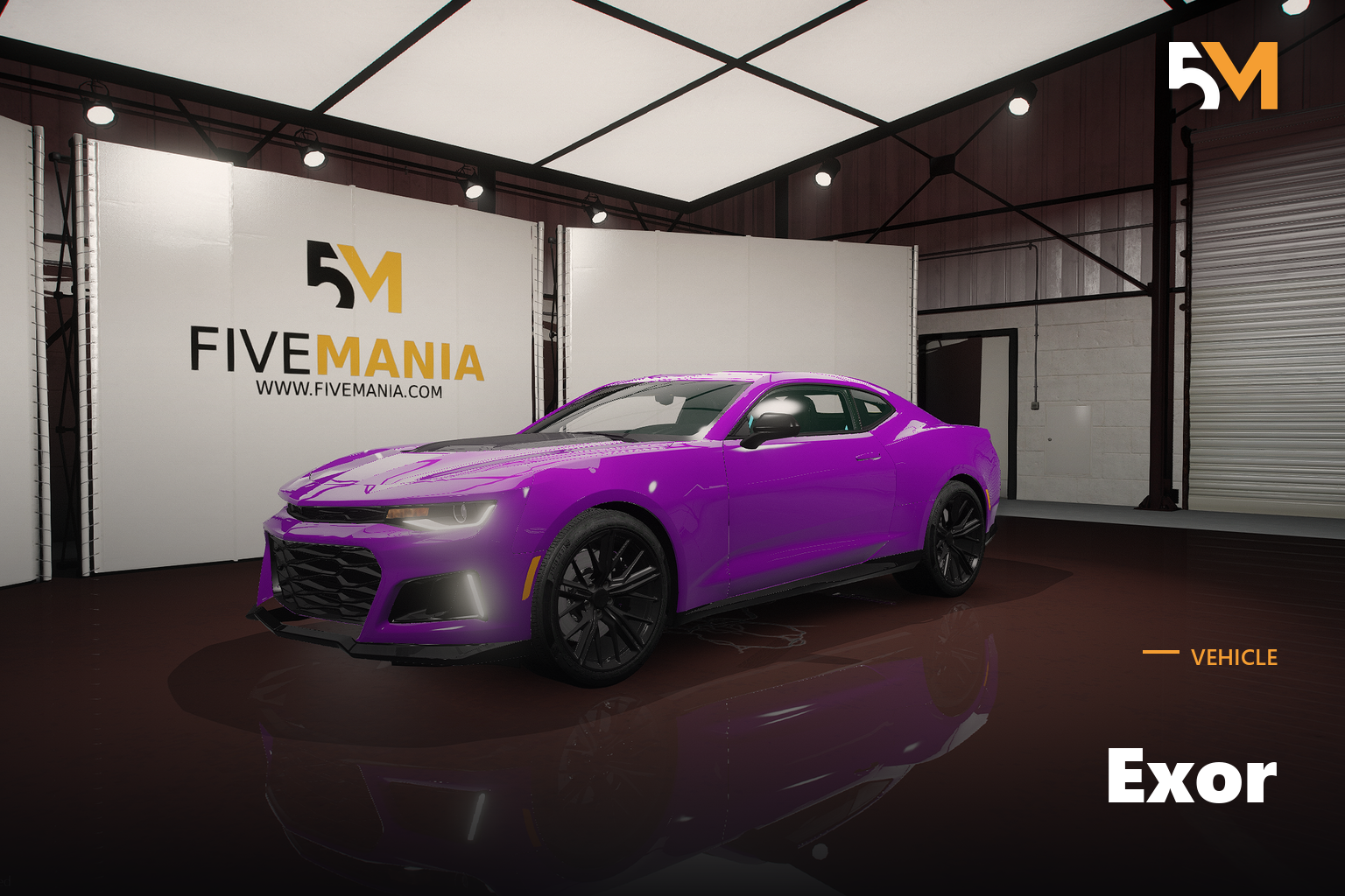 FIVEM Exor | Realistic Sports Car [Unbadged] Add-On | Interior & Exterior | Working Lights | Optimized | Fivem Ready | High Quality