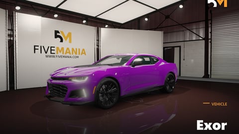 FIVEM Exor | Realistic Sports Car [Unbadged] Add-On | Interior & Exterior | Working Lights | Optimized | Fivem Ready | High Quality cover