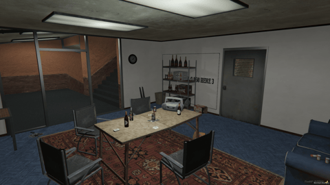 FIVEM Families Trap House | Criminal Hideout MLO | Drug Processing Area | Lounge & Office | Storage Room | Add-On | Optimized | Fivem Ready | High Quality — image 8