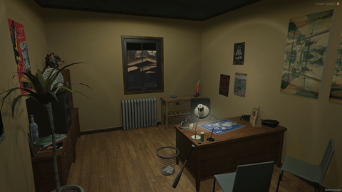 FIVEM Marabunta Hideout V2 | Detailed Gang Hideout MLO | Interior & Exterior | Bar & Office | Rooftop Access | Add-On | Optimized | Fivem Ready | High Quality — image 13