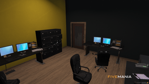 FIVEM Taxi Headquarters | Lore-Friendly Taxi Service MLO | Interior & Exterior | Reception Area | Offices | Classroom | Custom Props | Add-On | Optimized | Fivem Ready | High Quality — image 6