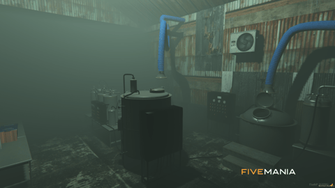 FIVEM Blackmarket Hideout | Multi-Purpose Criminal MLO | Drug Lab | Gambling Den | Bar Interior | Interior & Exterior | Add-On | Optimized | Fivem Ready | High Quality — image 12