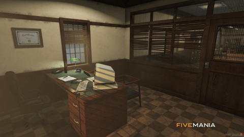 FIVEM Davis Sheriff Department | Lore-Friendly Sheriff's Department MLO | Interior & Exterior | Add-On | Optimized | Fivem Ready | High Quality — image 16
