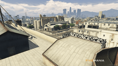 FIVEM Aztecas Hood | Custom Gang Territory MLO | Interior & Exterior | Bar & Pool Tables | Basketball Court | Add-On | Optimized | Fivem Ready | High Quality — image 17