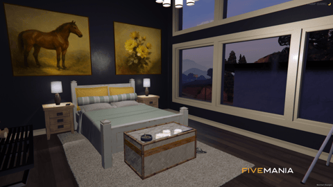 FIVEM Mountain House 2 | Luxury Mountain Home MLO | Interior & Exterior | Pool & Deck | Garage | Add-On | Optimized | Fivem Ready | High Quality — image 17