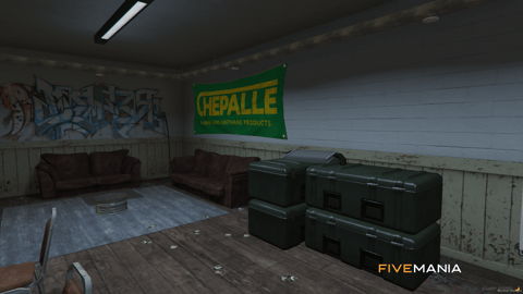 FIVEM Los Santos Customs Mechanic Airport Section | Expanded Mechanic Shop MLO | Interior & Exterior | Lounge Area | Underground Parking | Add-On | Optimized | Fivem Ready | High Quality — image 19