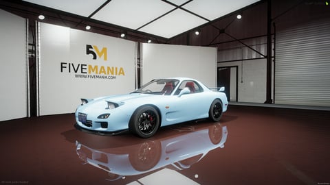 FIVEM Frx7 | Realistic Sports Car [Unbadged] Add-On | Interior & Exterior | Working Lights | Tuning Parts | Optimized | Fivem Ready | High Quality — image 3