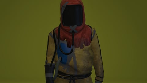 Caleb | FiveM Male Ped | Hazmat Worker | Multiple Outfits | Optimized & Fivem Ready [Add-On], image 4