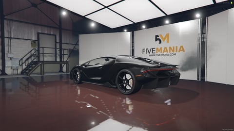 FIVEM Centenfero1 | Realistic Super Car [Unbadged] Add-On | Interior & Exterior | Working Lights | Custom Wheels | Add-On | Optimized | Fivem Ready | High Quality, image 8