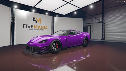FIVEM Coq1 | Realistic Sports Car [Unbadged] Add-On | Working Lights | Tuning Parts | Custom Wheels | Optimized | Fivem Ready | High Quality, image 3