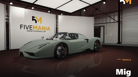 FIVEM Mig | Realistic Sports Car [Badged] Add-On | Optimized | Fivem Ready | High Quality cover