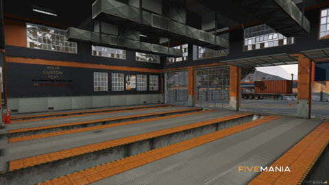 FIVEM Custom Truck Repairs | Heavy Duty Mechanic MLO | Interior & Exterior | Office & Workshop | Service Pits | Add-On | Optimized | Fivem Ready | High Quality — image 7