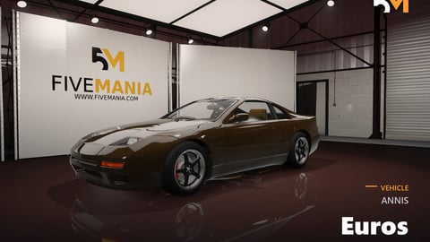 FIVEM Annis Euros | Lore-Friendly Sports Coupe | Twin Turbo | Custom Wheels | Add-On | Optimized | Fivem Ready cover