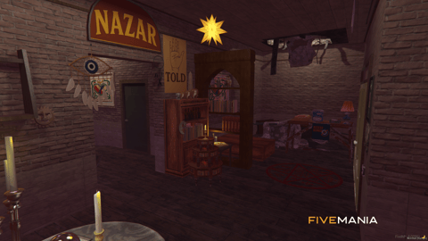 FIVEM Haitian Shop | Mystical Store MLO | Interior & Exterior | Custom Props | Add-On | Optimized | Fivem Ready | High Quality — image 4