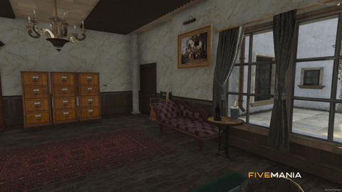FIVEM Mafia Mansion | Luxury Criminal Estate MLO | Interior & Exterior | Custom Props | Secure Office | Optimized | Fivem Ready | High Quality | Add-On — image 14