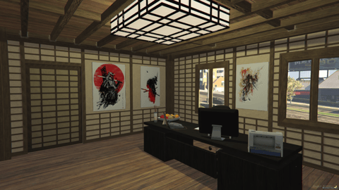 FIVEM Japanese Restaurant | Authentic Dining MLO | Interior & Exterior | Full Kitchen | Bar Area | Office | Add-On | Optimized | Fivem Ready | High Quality — image 10