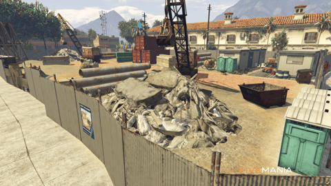 FIVEM Sandy Downtown Construction | Construction Site Map Edit | Props & Objects | Add-On | Optimized | Fivem Ready | High Quality — image 3