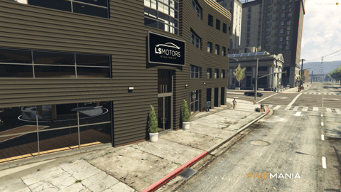 FIVEM Los Santos Motors Dealership | Luxury Car Dealership MLO | Interior & Exterior | Showroom & Offices | Mechanic Garage | Add-On | Optimized | Fivem Ready | High Quality — image 3