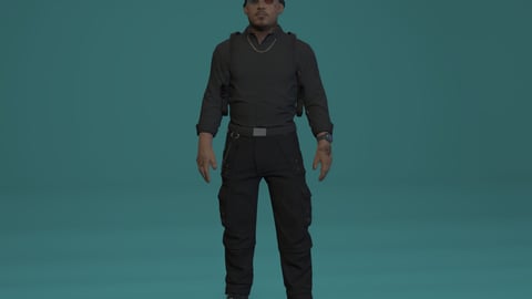 Minicesar | Male Ped | Multiple Outfits | Optimized & Fivem Ready [Add-On] — image 6