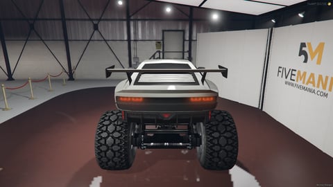 FIVEM Del2 | Lore-Friendly Monster Truck [Badged] Add-On | Custom Suspension | Massive Wheels | Working Lights | Detailed Interior | Add-On | Optimized | Fivem Ready | High Quality, image 5