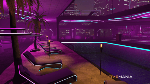 FIVEM Tropical Heights Nightclub | Vibrant Nightclub MLO | Interior & Exterior | Rooftop Pool | Custom Lighting | Add-On | Optimized | Fivem Ready | High Quality — image 18