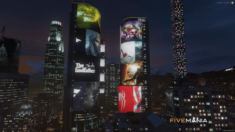 FIVEM Animated Billboard | Dynamic City Enhancement | Animated Screens | Customizable Content | Add-On | Optimized | Fivem Ready | High Quality — image 3