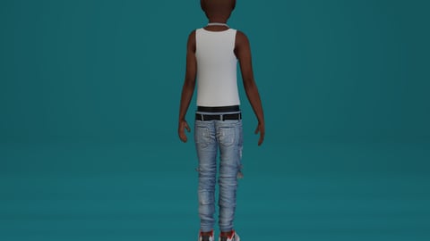 Quincy | Male Teen Ped | Multiple Outfits | Optimized & Fivem Ready [Add-On] — image 8