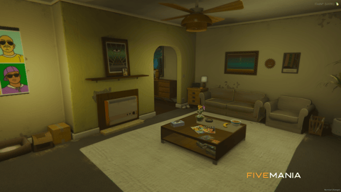 FIVEM Cypress Hood | Residential MLO & Map Edit | Interior & Exterior | Apartments | Basketball Court | Playground | Add-On | Optimized | Fivem Ready | High Quality — image 11