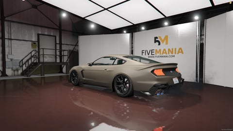FIVEM Ford Mustang GT | Realistic Sports Car [Badged] Add-On | Interior & Exterior | Tuning Parts | Working Lights | Add-On | Optimized | Fivem Ready | High Quality, image 8