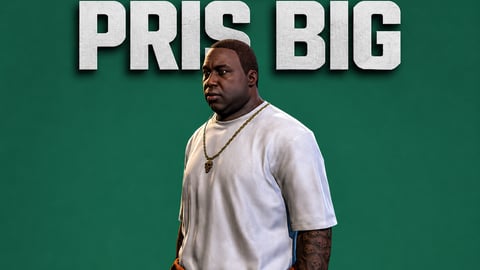 Pris Big | Male Ped | Multiple Outfits | Optimized & Fivem Ready [Add-On] cover