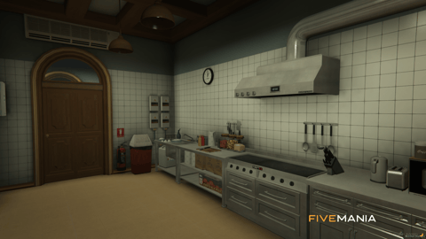 FIVEM Sandy Hospital | Fully Equipped Hospital MLO | Interior & Exterior | Pharmacy | Waiting Room | Add-On | Optimized | Fivem Ready | High Quality — image 14