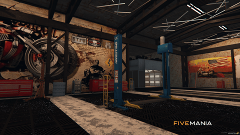 FIVEM Bayside Ride And Rev Mechanic | Custom Mechanic Shop MLO | Interior & Exterior | Add-On | Optimized | Fivem Ready | High Quality — image 7