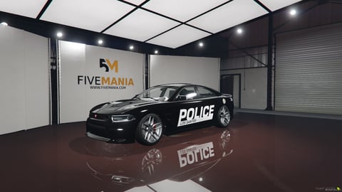 FIVEM Dlbuffalo4 | Lore-Friendly Police Vehicle [Unbadged] Add-On | Custom Livery | Optimized | Working Lights | Fivem Ready | High Quality — image 3