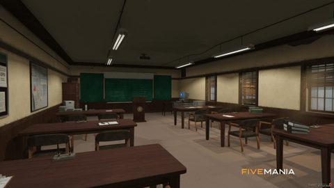 FIVEM Davis Sheriff Department | Lore-Friendly Sheriff's Department MLO | Interior & Exterior | Add-On | Optimized | Fivem Ready | High Quality — image 9
