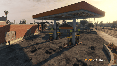 FIVEM Los Santos Block | Comprehensive Map Edit | Residential Homes | Gas Station | Custom Interior | Add-On | Optimized | Fivem Ready | High Quality — image 11