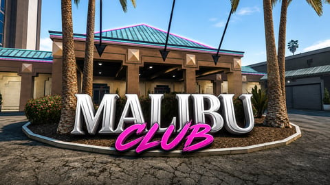 FIVEM Malibu Club | Vibrant Nightclub MLO | Interior & Exterior | DJ Booth | Bar Area | Neon Lighting | Add-On | Optimized | Fivem Ready | High Quality cover