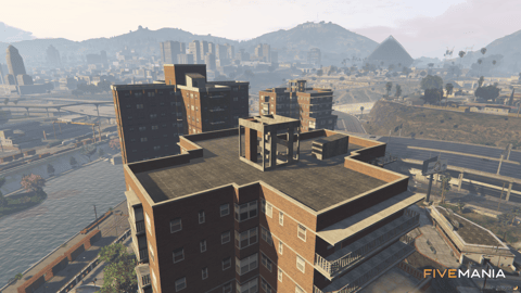 FIVEM New York Hood | Urban Neighborhood Map Edit | Apartment Buildings | Skate Park | Basketball Court | Detailed Environment | Add-On | Optimized | Fivem Ready | High Quality — image 14